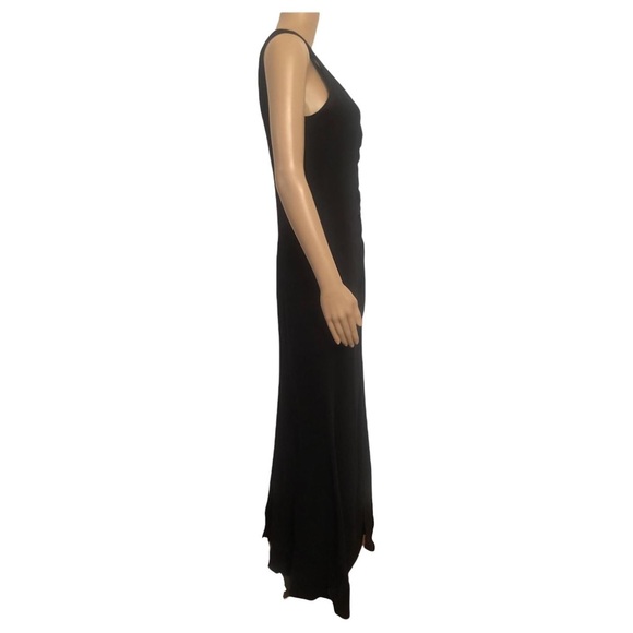 Valentino Black Long Gown Sz S-M - Picture 1 of 7
